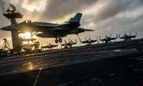 ناو هواپیمابر «یو اس اس آیزنهاور» از دریای عرب خارج شد