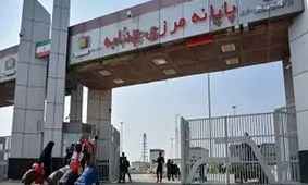 تغییر زمان بازگشایی مرز تجاری چذابه