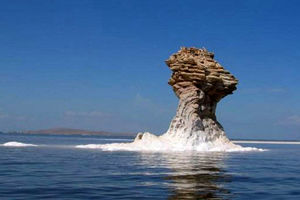 آخرین وضعیت دریاچه ارومیه همرمان با آغاز فصل گرما