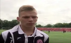 ببینید| برخورد صاعقه با یک دروازه‌بان ۱۶ ساله روسی