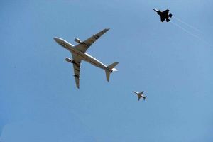 اطلاعیه سازمان هواپیمایی درباره تعرض جنگنده‌های آمریکایی به هواپیمای ماهان