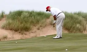 تفریح جدید ترامپ را ببینید!