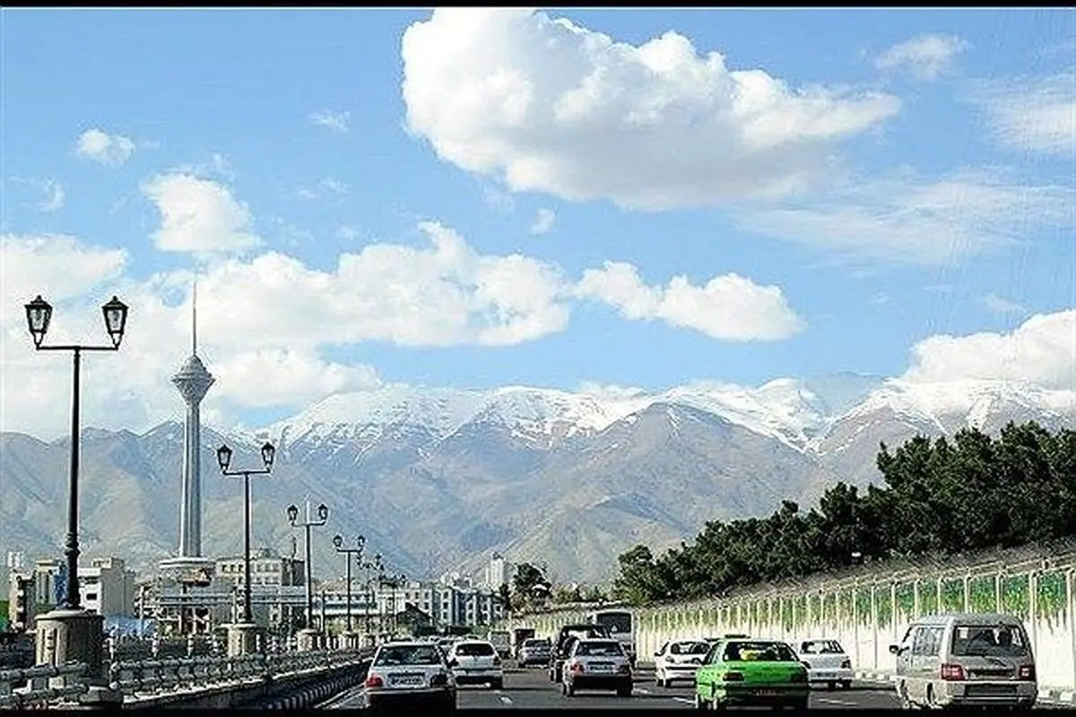 دمای هوای تهران 3 درجه افزایش می‌یابد