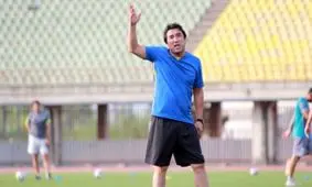 شوخی خداداد با علی کریمی در اردوی تیم ملی