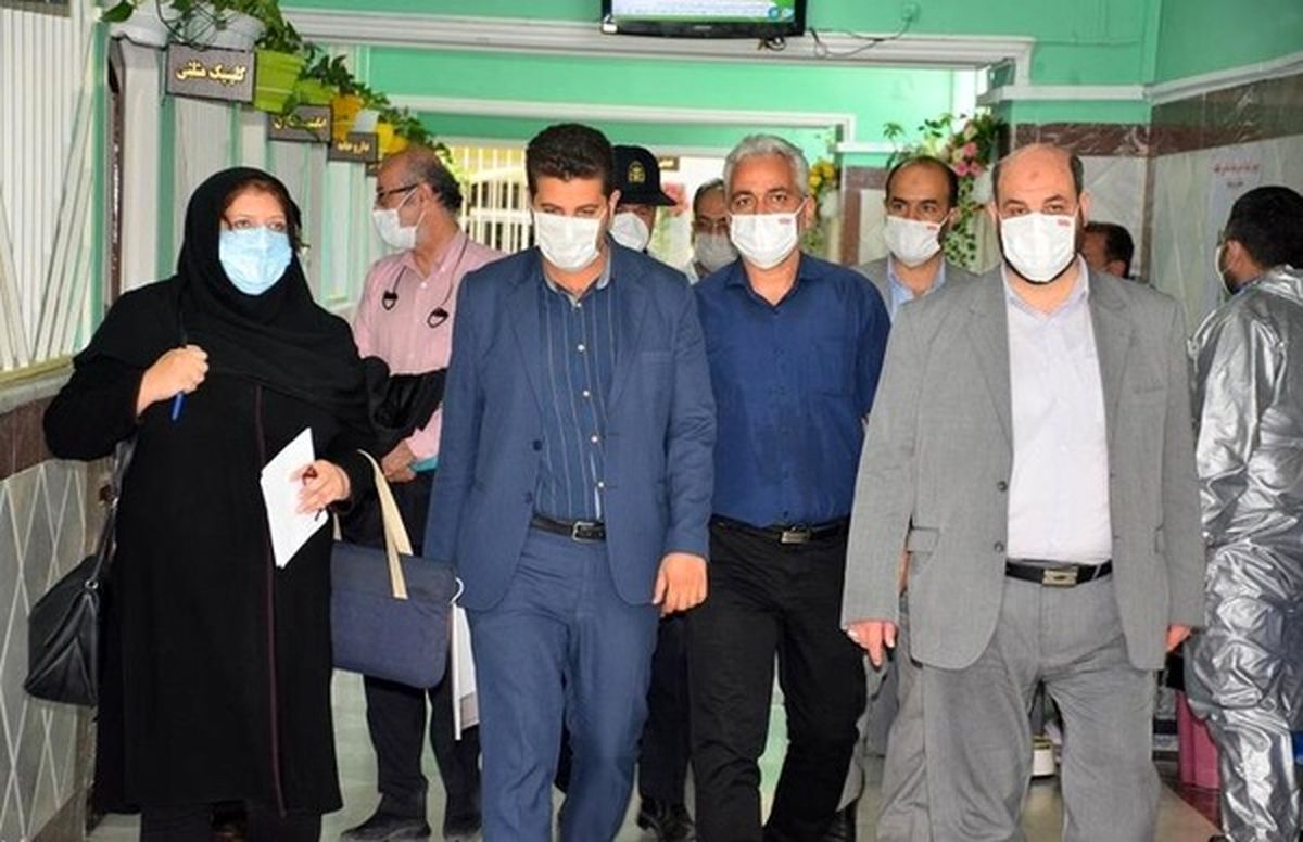 نماینده وزارت بهداشت از روند مقابله با کرونا در زندانهای خراسان رضوی بازدید کرد