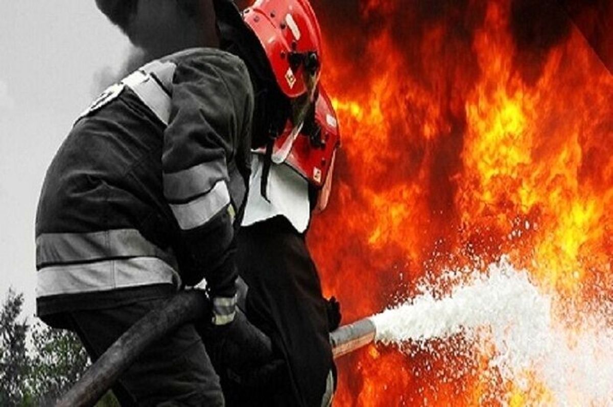 مرگ 2 نفرسرپل ذهاب درحادثه آتش سوزی کانکس