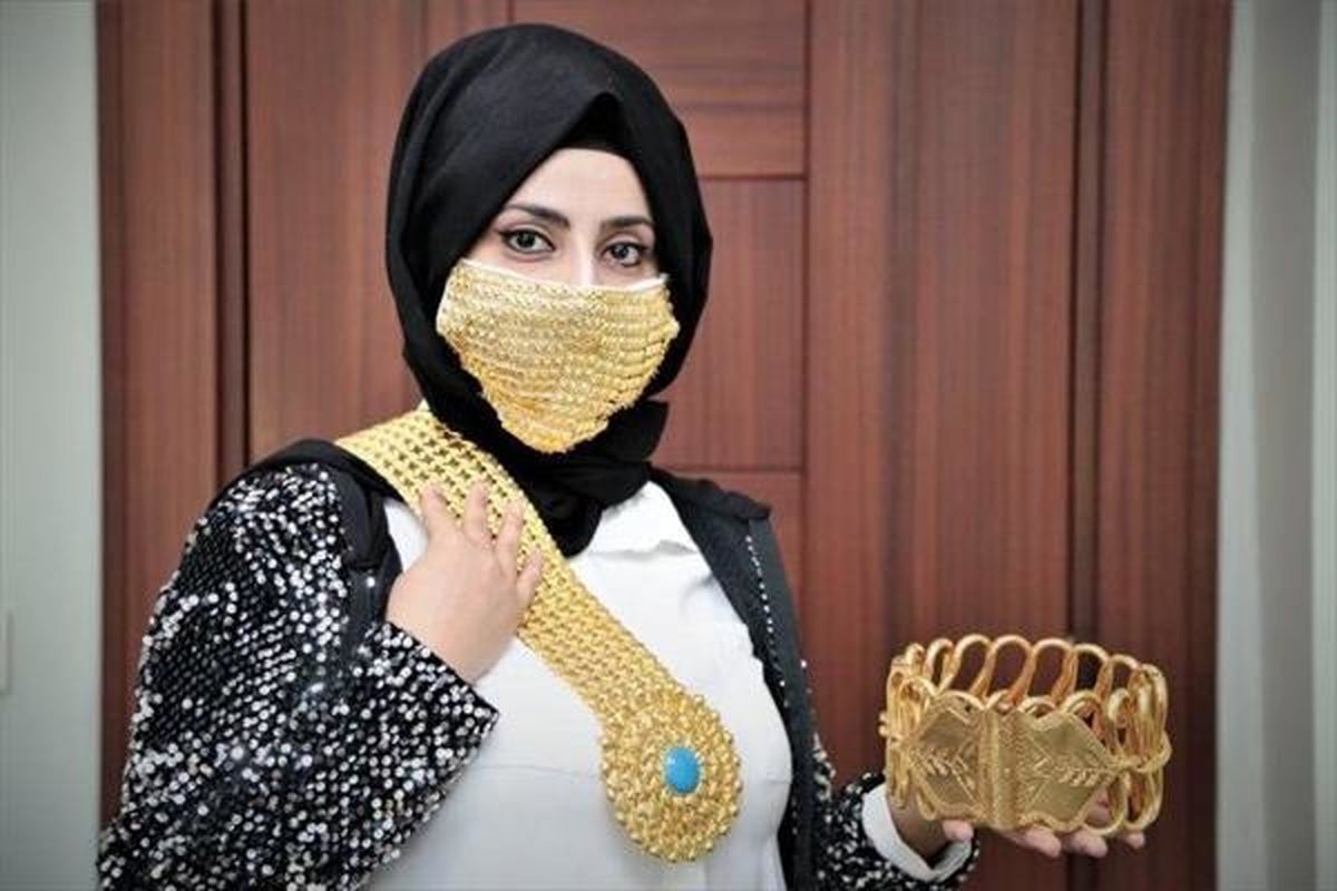 ماسک لاکچری هم رسید!