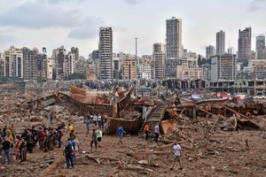 ۳۰۰ هزار بی خانمان حاصل انفجار بیروت