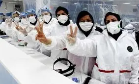 لباس سفید ازدواج پس از خروج از وضعیت قرمز / ویدئو