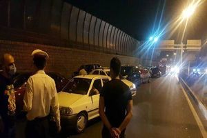 هجوم مسافران به جاده چالوس!/ آزادراه تهران - شمال بسته شد