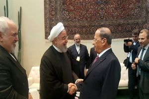 گفت‌وگوی تلفنی روحانی با رئیس جمهور لبنان