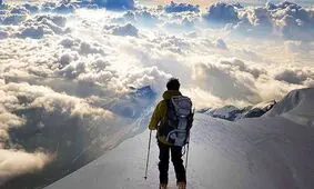 یک کوهنورد به کرونا مبتلا شد