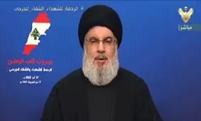 سخنرانی سید حسن نصرالله درباره تحولات لبنان و منطقه