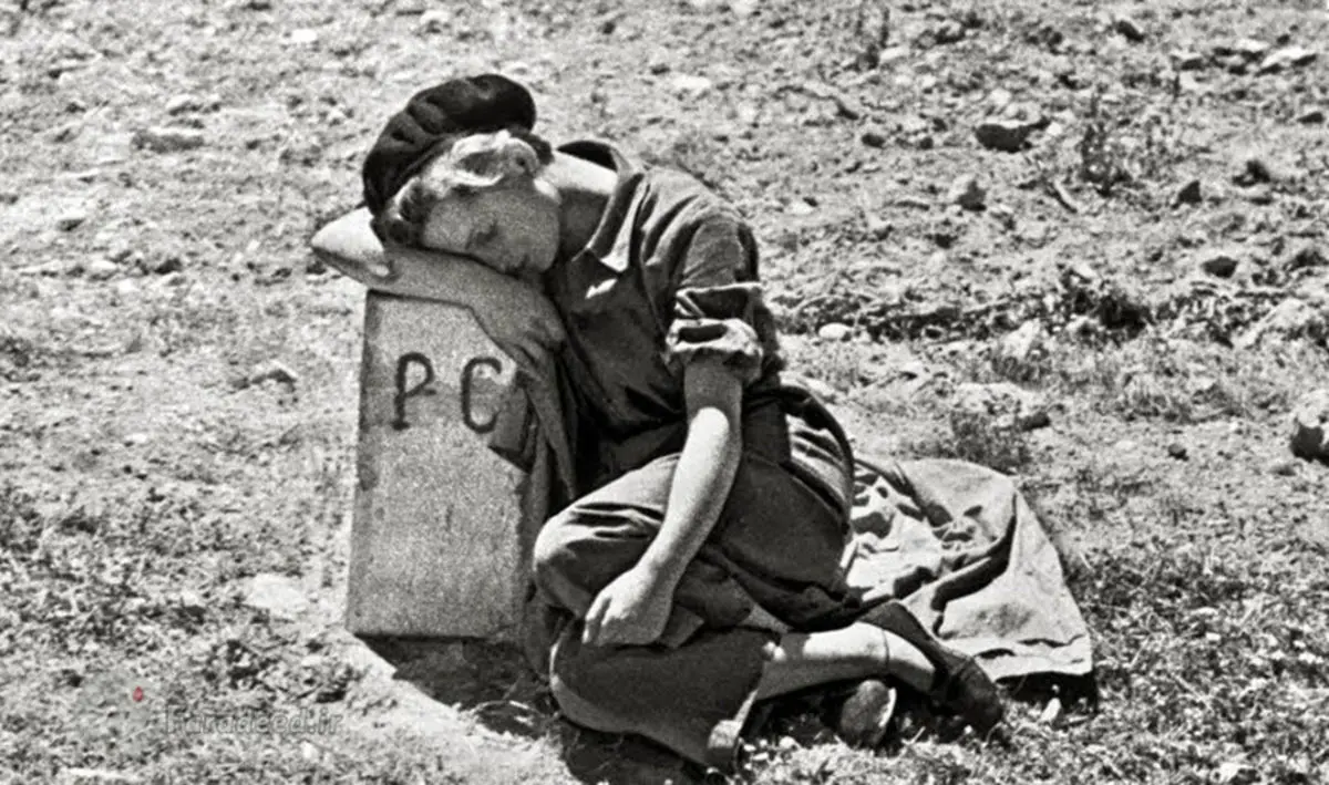 اولین عکاس زن که در خط مقدم جنگ کشته شد