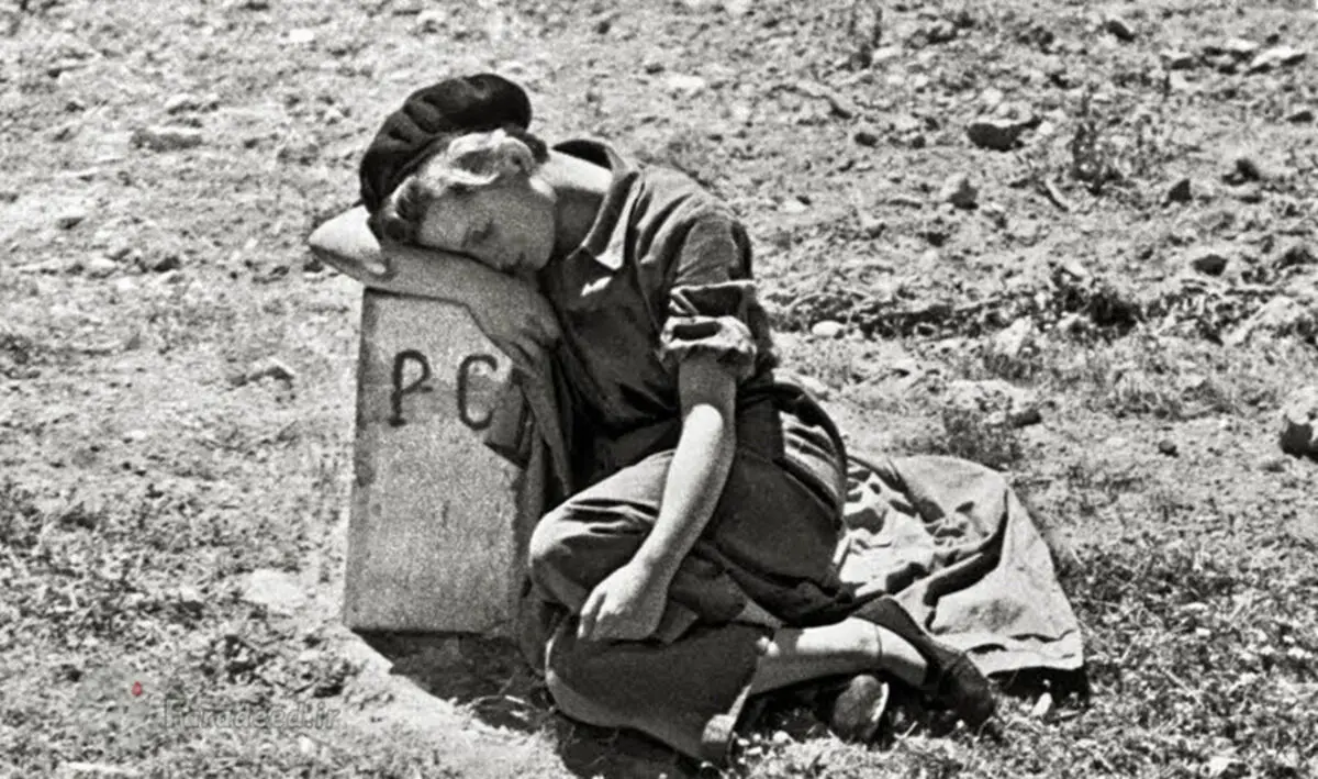 اولین عکاس زن که در خط مقدم جنگ کشته شد