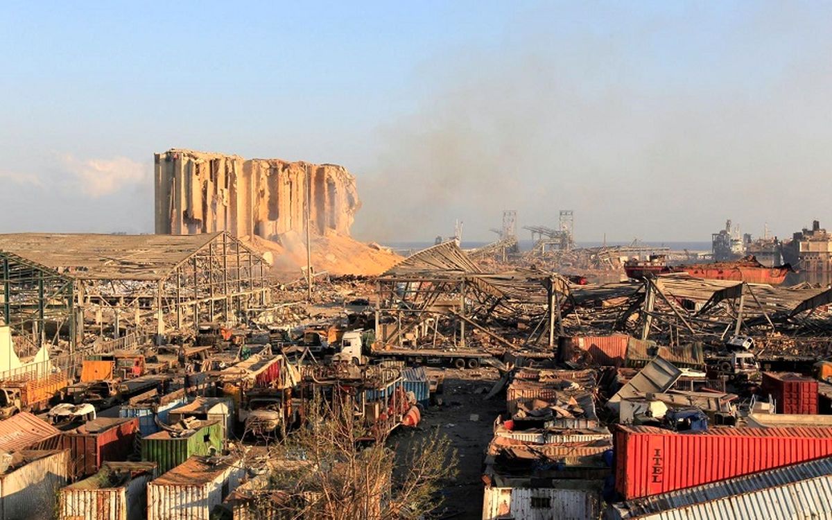 پس از انفجار بندر بیروت هنوز ۶۰ نفر مفقود هستند