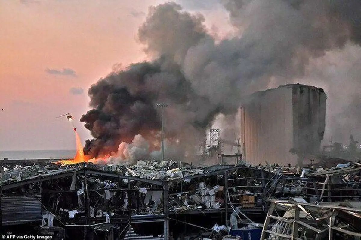 تظاهرات اعتراضی امروز در نزدیکی بندر بیروت / وزارت بهداشت لبنان: بیش از ۶۰ تن همچنان مفقود هستند