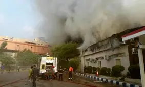 آتش‌سوزی در "پردیس ۲" کیش