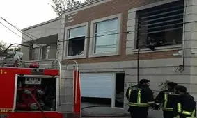 نجات جان زن میانسال یزدی از میان دود و آتش