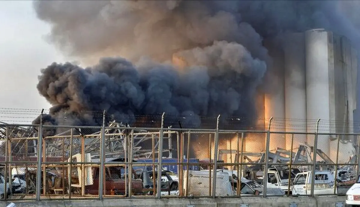 انفجار بیروت حفره ۴۳ متری ایجاد کرده است