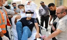 گیر افتادن دست کارگر اصفهانی در دستگاه تزریق پلاستیک