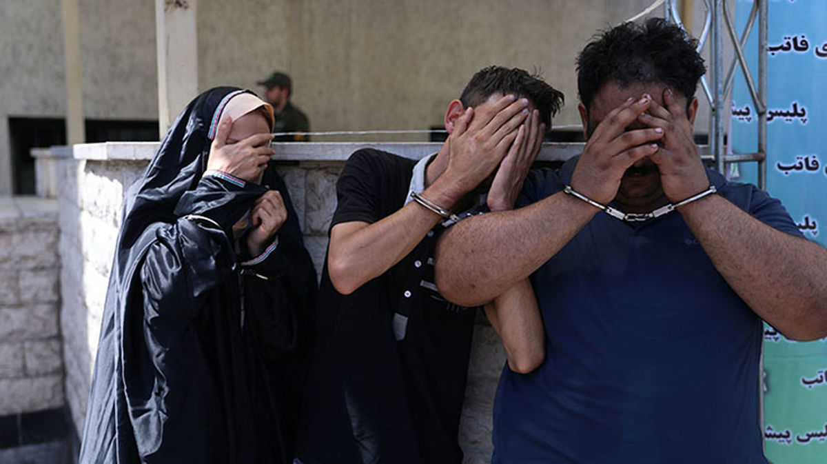 نقشه سرقت زن و مرد سابقهدار لو رفت