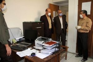 نارضایتی فرماندار از وضعیت ساختمان اداری آب شیراز