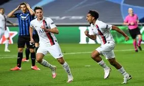 پاری سن ژرمن ۲ - آتالانتا ۱/ فرشتگان برگامو در ۳ دقیقه پایانی نیمه نهایی را از دست دادند