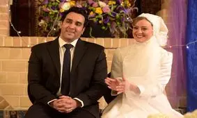 بازیگر ترک با لباس عروس در کنار پورسرخ و خواننده شدن انصاریان