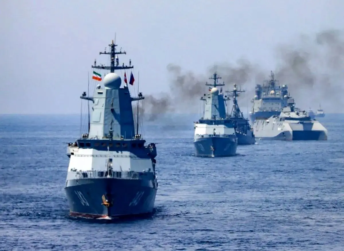 روسیه، چین و ایران کشتی‌هایی را برای برگزاری رزمایشی مشترک در تنگه هرمز، اعزام کرده‌اند