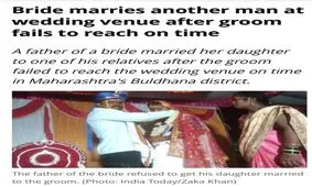 یک جشن عروسی عجیب در هند/ داماد دیر رسید، یکی از مهمانان داماد شد!