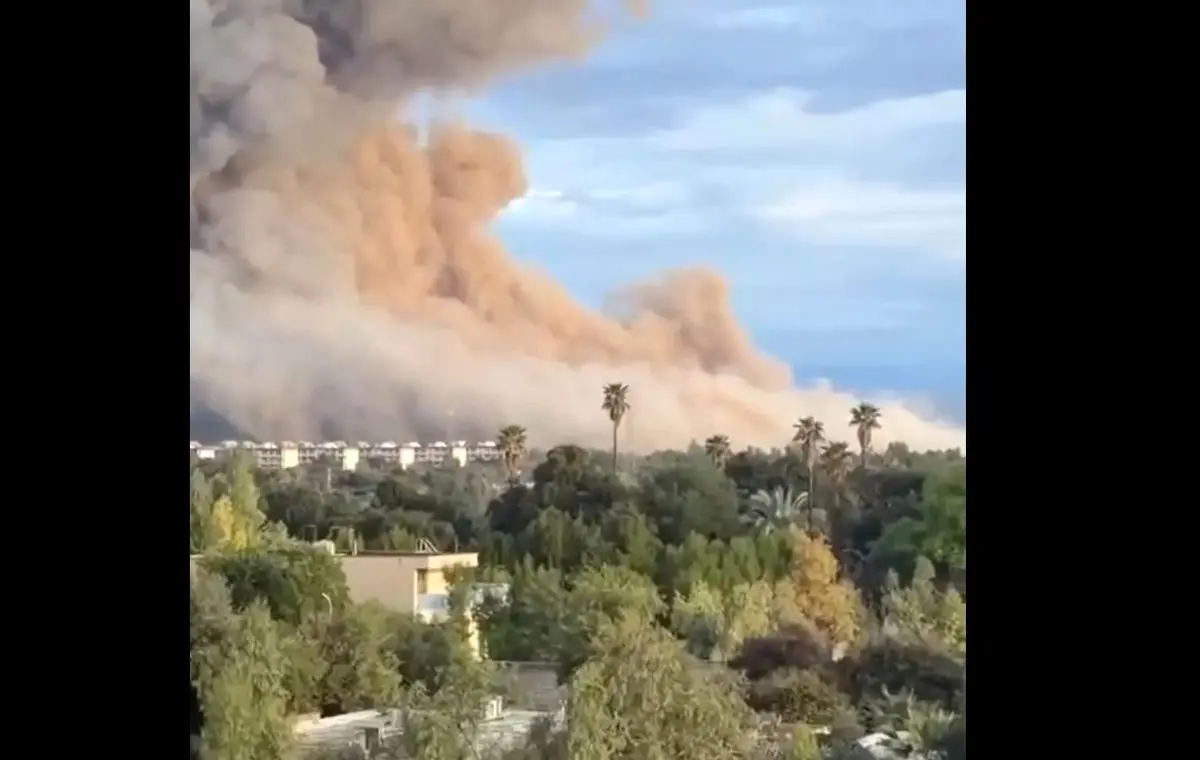 حمله هوایی به پایگاه چهارم شکاری دزفول/ ویدئو

