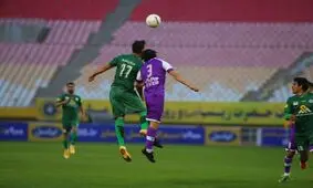 تساوی هوادار و ذوب آهن در بازی جنجالی با 4 اخراجی!