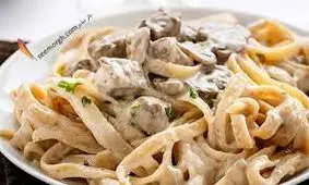 آشپزی در ماه رمضان؛ پاستا فتو چینی با سس آلفردو/ ویدئو