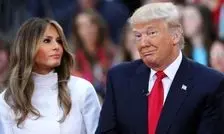 «ملانیا و دونالد ترامپ» در حال قدم زدن در نیویورک؛ سال ۱۳۷۹