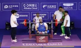 نایب قهرمانی روح‌الله رستمی در دسته ۸۸ کیلوگرم جام جهانی پاراوزنه‌برداری