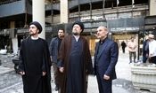 بازدید سیدحسن خمینی از ساختمان شیشه‌ای صداوسیما/ ویدئو