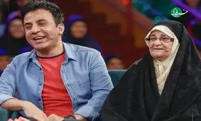 داریوش فرضیایی به  سوگ مادر نشست