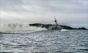 برخورد دو کشتی باری در دریای بالکتیک