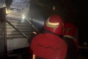 مهار حریق طلافروشی در بازار سمنان؛ حادثه خسارت جانی نداشت

