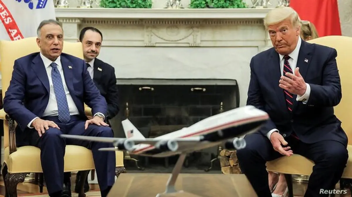 ترامپ گفت نیروهای آمریکا طی ۳ سال از عراق خارج می‌شوند