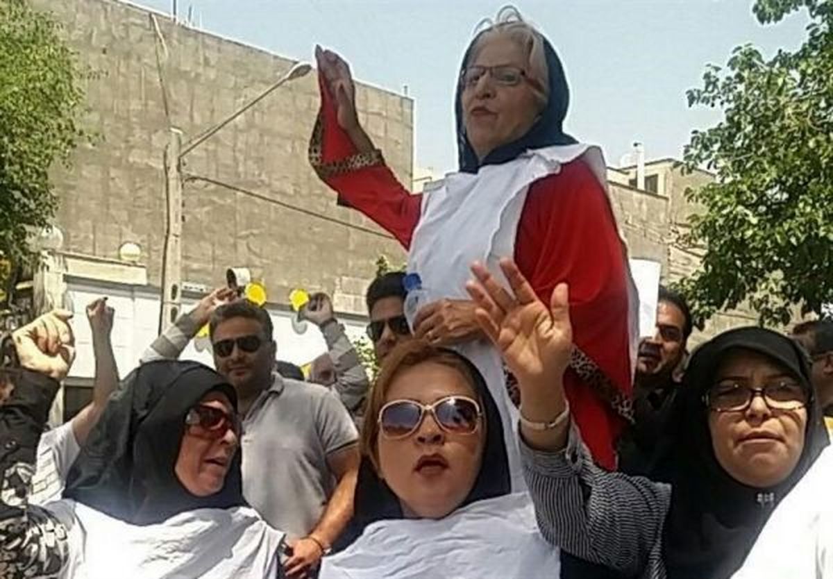 کاسپینیها کفنپوش شدند