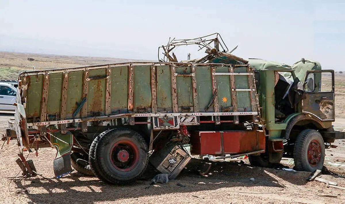 تصاویری از تصادف مرگبار در محور سبزوار - اسفراین‎
