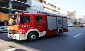 آتش‌سوزی در انباری یک بیمارستان در ستارخان