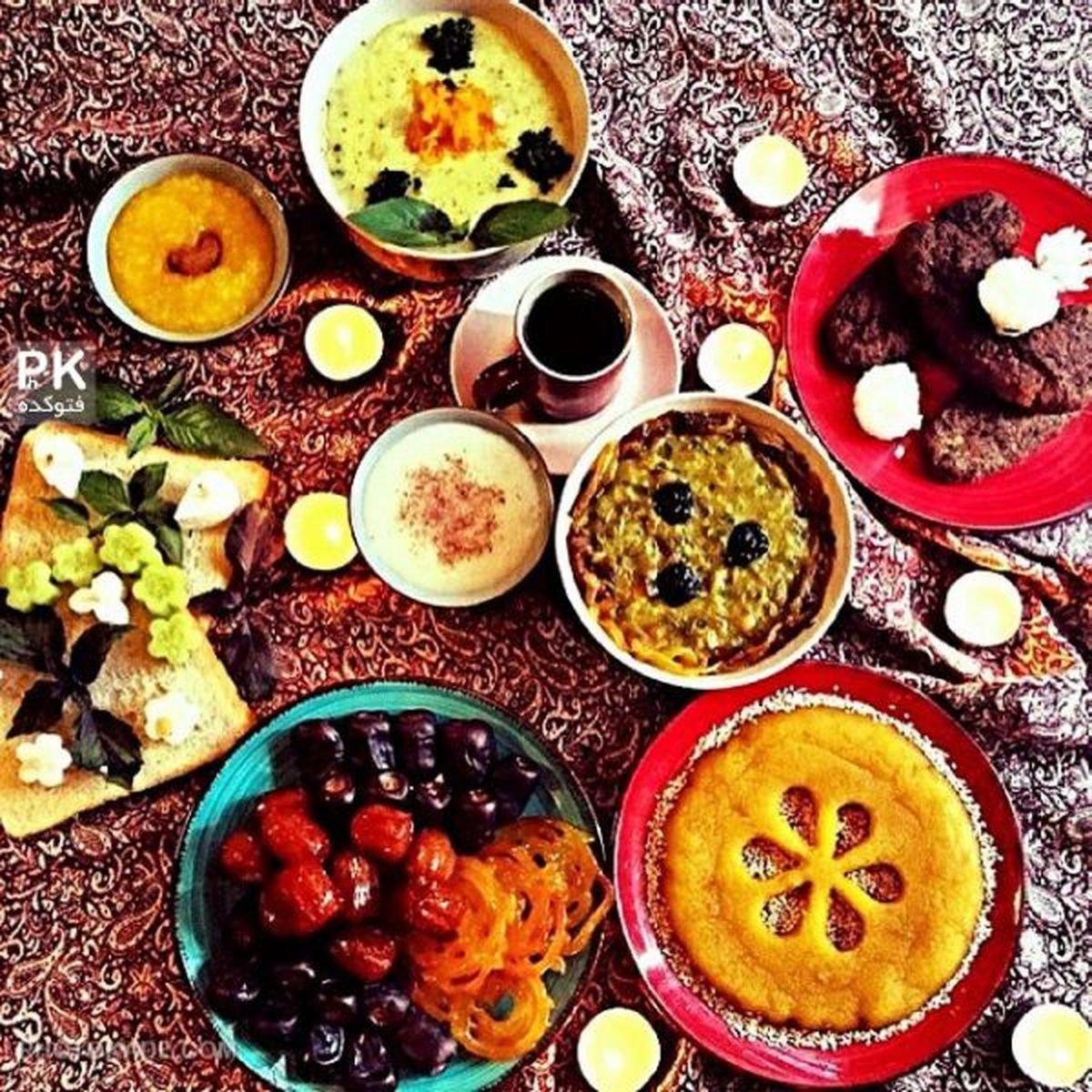 هزینه سفره 4 نفره برای افطاری چقدر تمام میشود؟