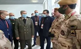 دیدار ورزشی وزیر دفاع در روسیه / عکس