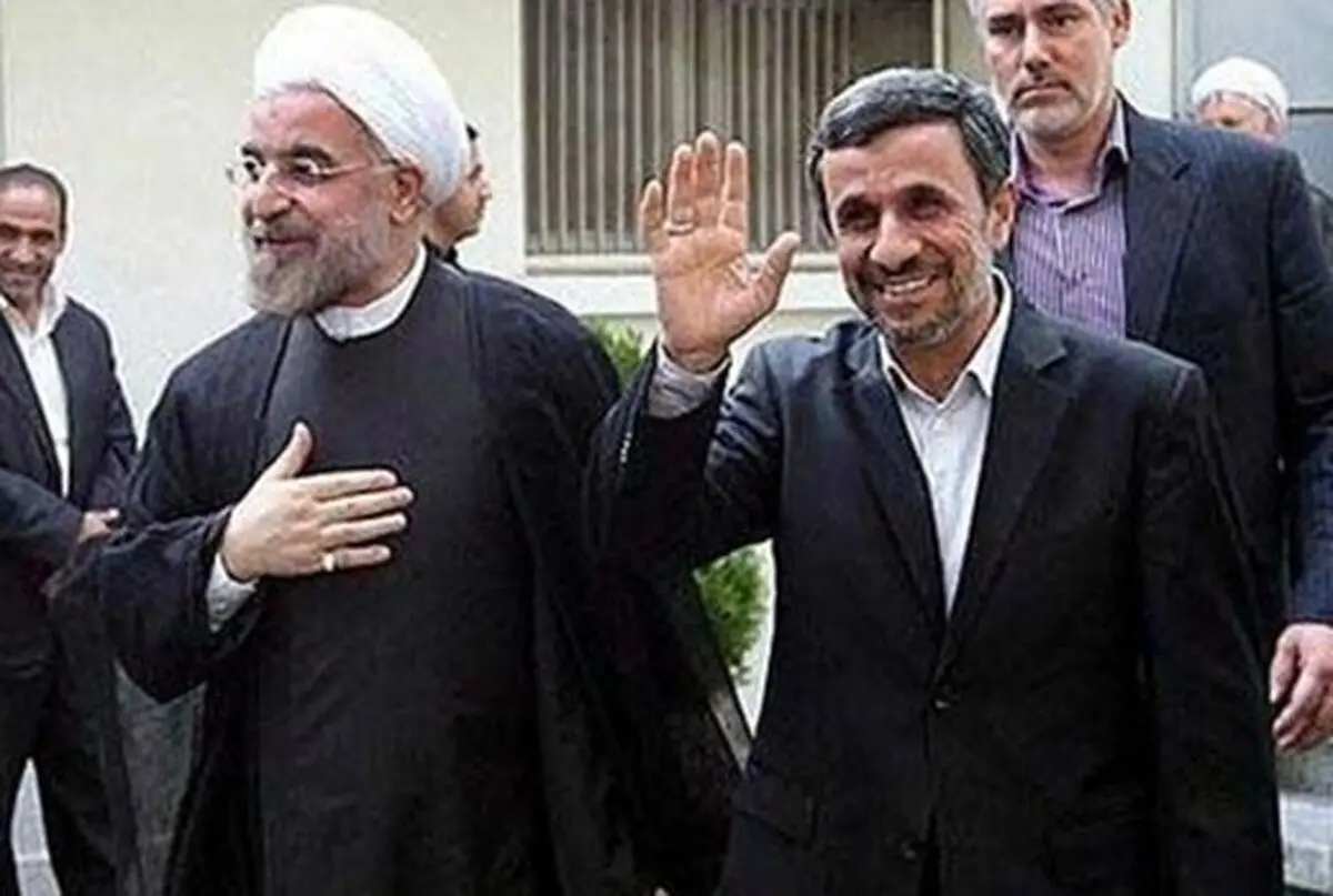 آماری که روحانی به رخ احمدی‌نژاد کشید