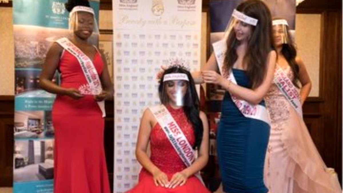 ویروس کرونا هم نتوانست مسابقه دختر شایسته لندن را تعطیل کند / عکس