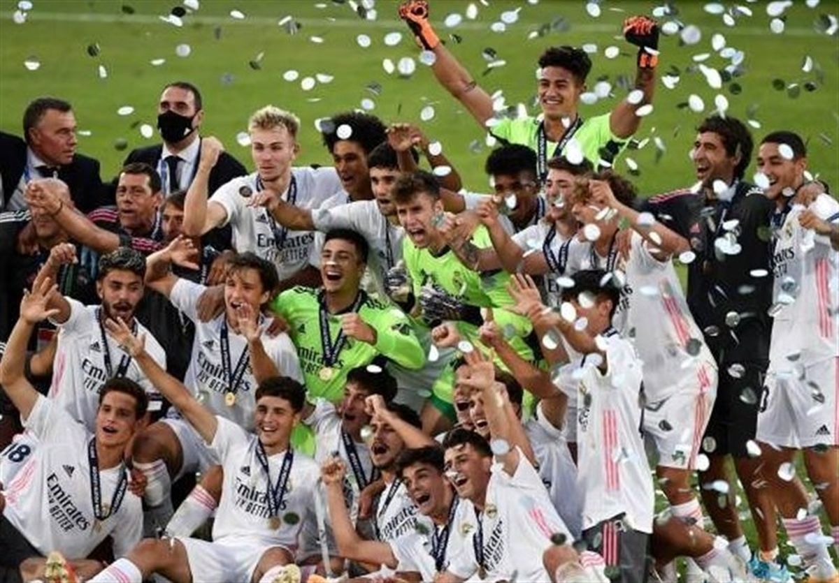 رائول با تیم جوانان رئال مادرید قهرمان اروپا شد