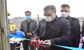 بهره برداری از پروژه روشنایی نوار مرزی ماهیرود